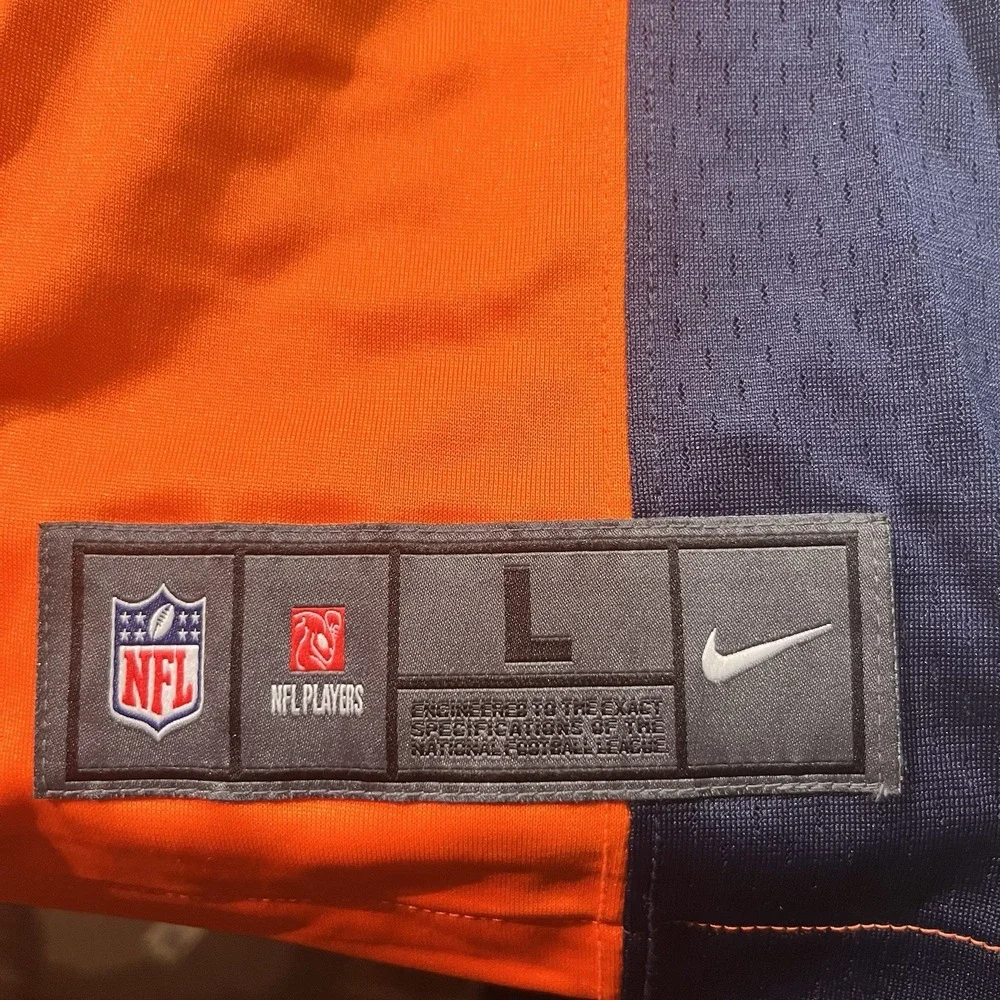 Denver Broncos Nike  Courtland Sutton Orange Men's Size L Jersey‎ Authentic New